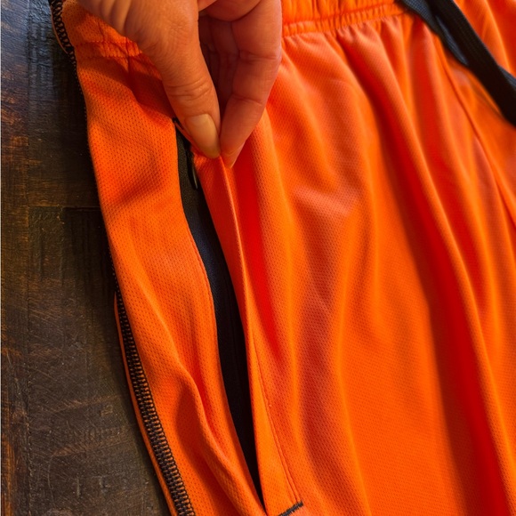 Never worn, thin orange joggers, XL - Picture 4 of 6
